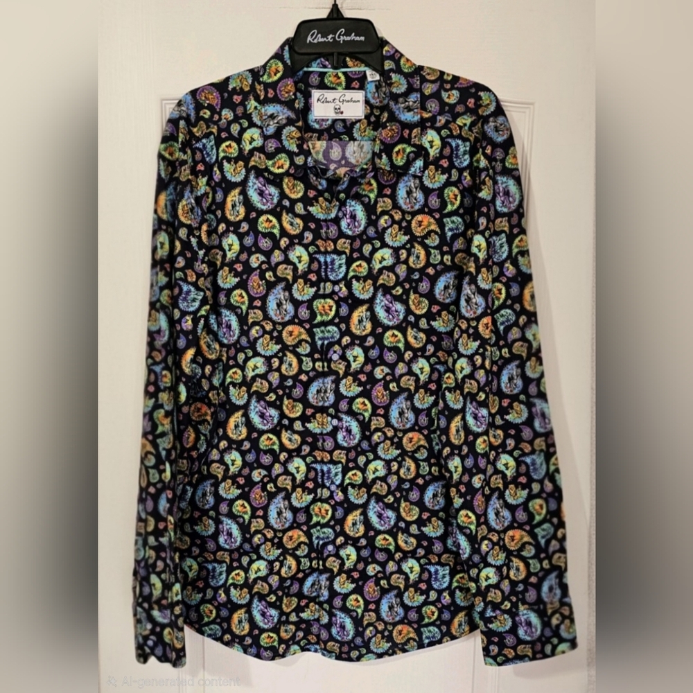 Robert Graham Shirt Size 3XL .